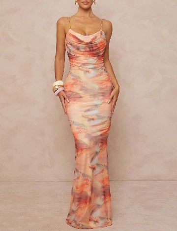 Rochie lunga SHEIN, mix culori