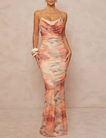 Rochie lunga SHEIN, mix culori