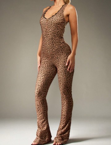 Salopeta Missguided, animal print