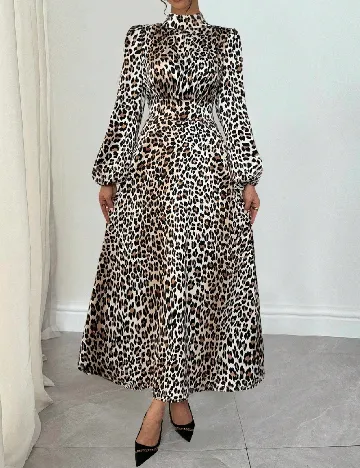 Rochie lunga SHEIN, animal print