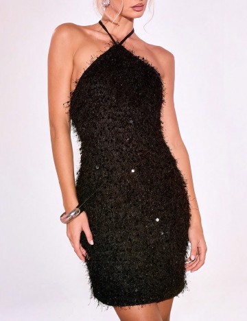 Rochie scurta Musera, negru