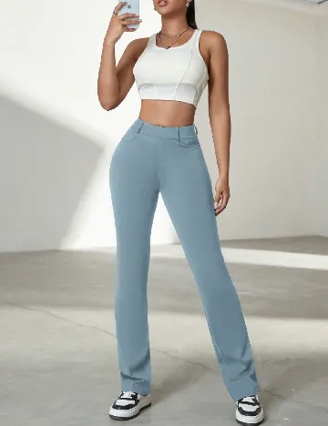 Pantaloni SHEIN, albastru