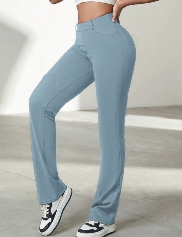 Pantaloni SHEIN, albastru