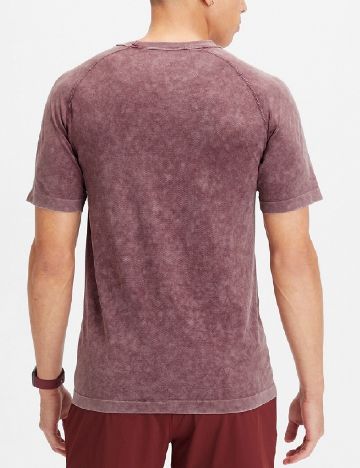 Tricou Fabletics, roz pudra inchis