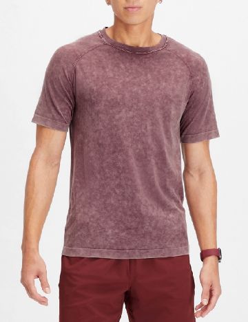 Tricou Fabletics, roz pudra inchis