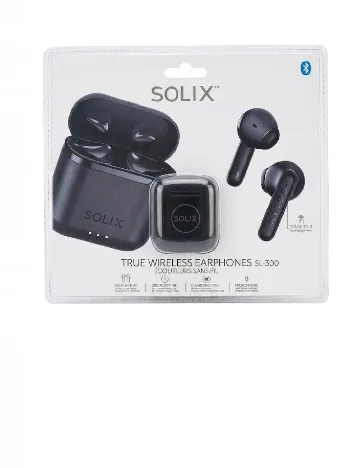 Casti Solix, negru