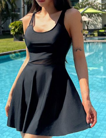 Costum de baie SHEIN, negru