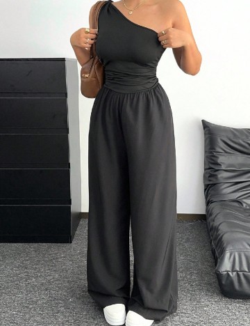 Salopeta SHEIN CURVE, negru