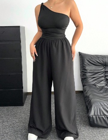 Salopeta SHEIN CURVE, negru