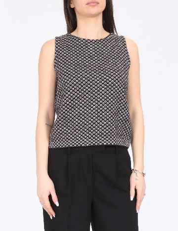 Top Zara, negru
