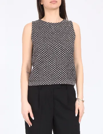 Top Zara, negru