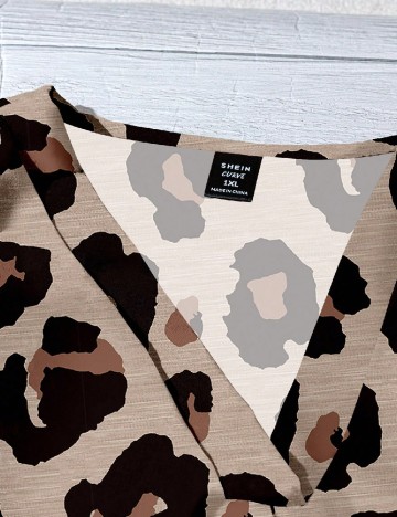 Bluza SHEIN CURVE, animal print