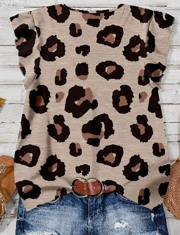 Bluza SHEIN CURVE, animal print