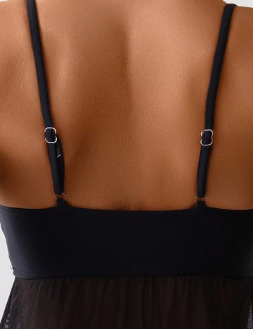 Costum de baie SHEIN, negru