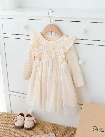 Rochie Shein Kids, crem