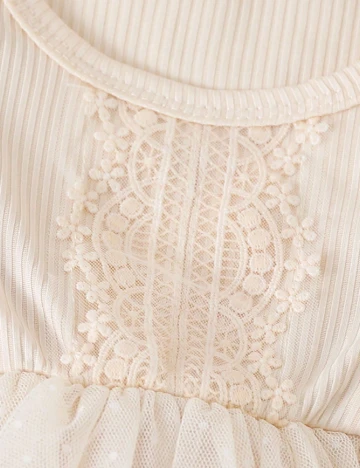 Rochie Shein Kids, crem