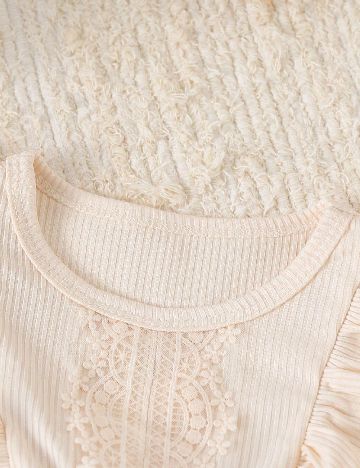 Rochie Shein Kids, crem