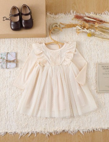 Rochie Shein Kids, crem