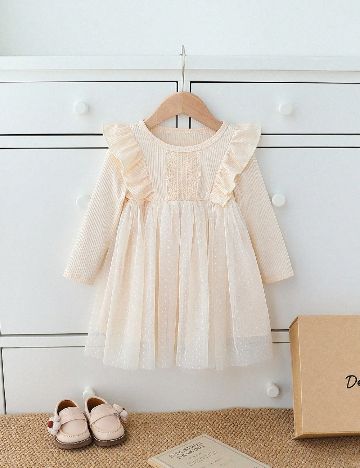 Rochie Shein Kids, crem