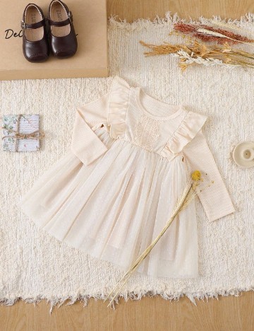 Rochie Shein Kids, crem