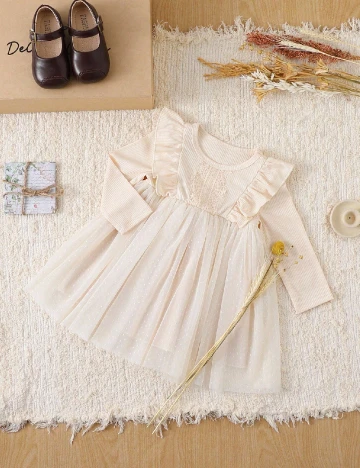 Rochie Shein Kids, crem