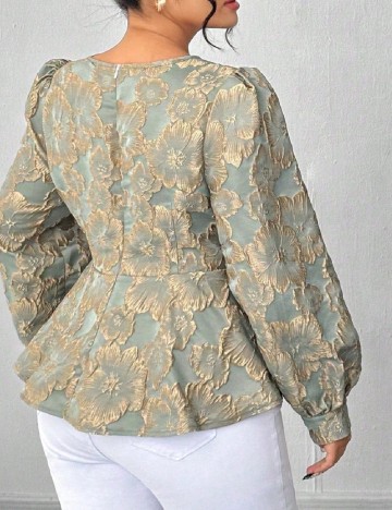 Bluza SHEIN CURVE, floral print