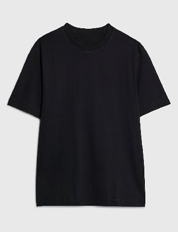 Tricou River Island, negru