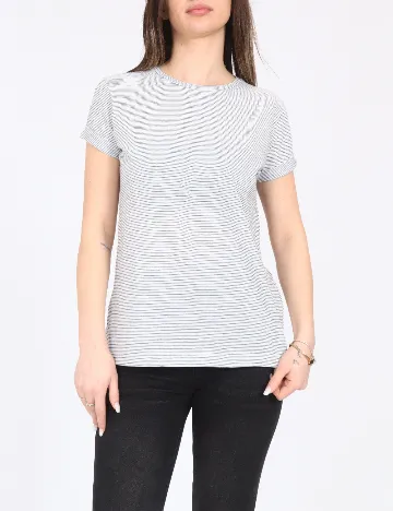 Tricou Zara, alb/negru
