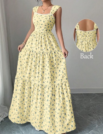 Rochie lunga SHEIN, galben