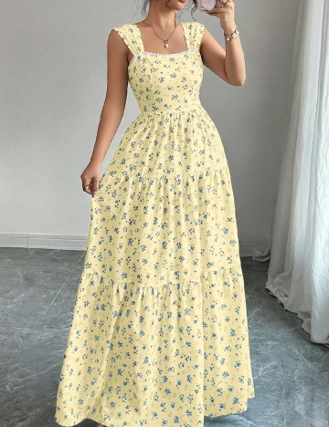 Rochie lunga SHEIN, galben