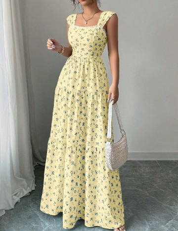 Rochie lunga SHEIN, galben