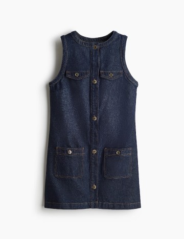 Rochie scurta H&M, bleumarin