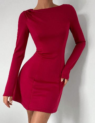 Rochie scurta SHEIN, rosu