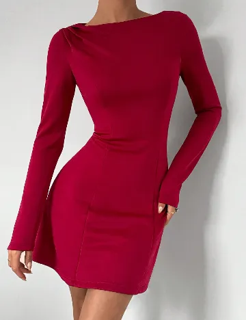 Rochie scurta SHEIN, rosu