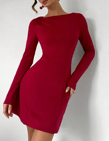 Rochie scurta SHEIN, rosu