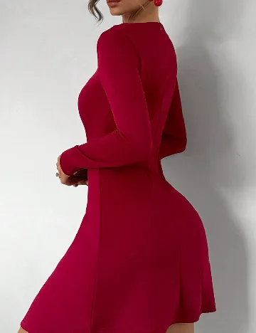 Rochie scurta SHEIN, rosu