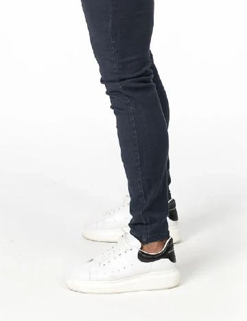 Pantaloni ICON Amsterdam, bleumarin