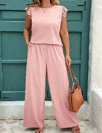 Compleu SHEIN CURVE, roz