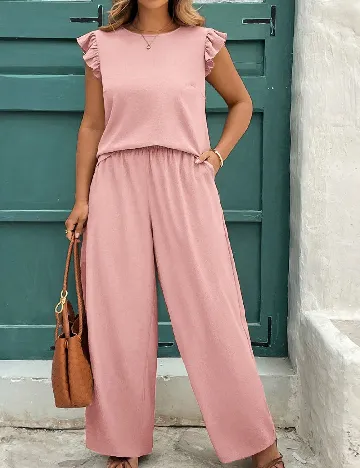 Compleu SHEIN CURVE, roz