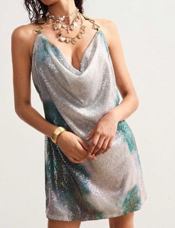 Rochie scurta SHEIN, mix culori