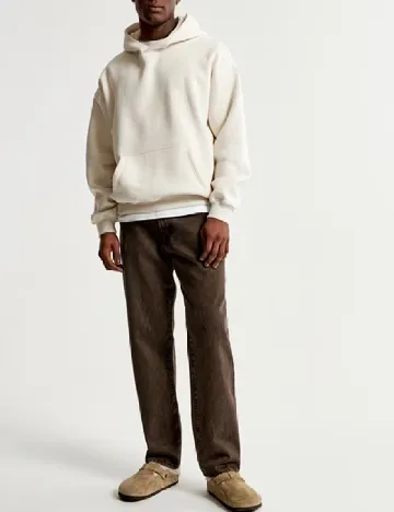 Blugi Abercrombie&Fitch, maro