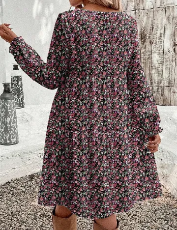 Rochie scurta Emery Rose, floral print