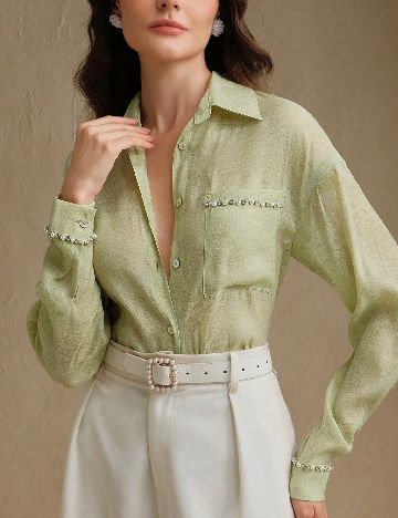 Camasa Anewsta, verde