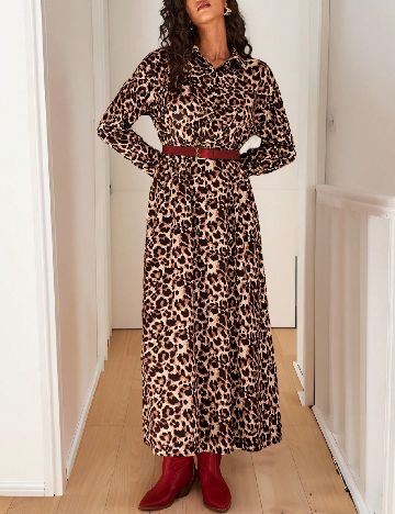 Rochie lunga SHEIN, animal print