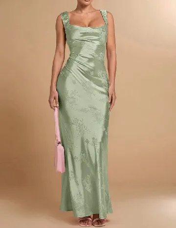 Rochie lunga SHEIN, verde