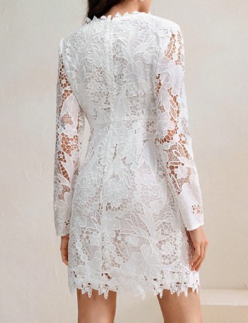 Rochie scurta Anewsta, alb