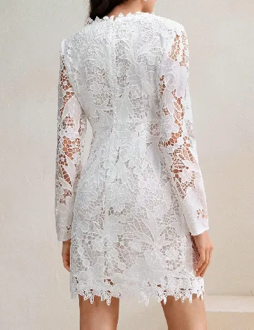 Rochie scurta Anewsta, alb