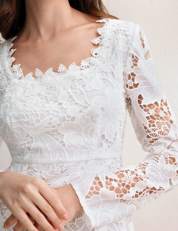 Rochie scurta Anewsta, alb