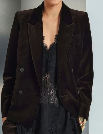 Sacou Zara, maro inchis