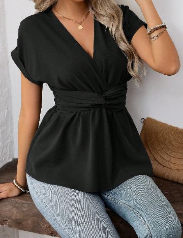 Bluza SHEIN, negru
